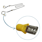 Resistência Tipo W 1.750w 220v para Autoclave 12l Dabi