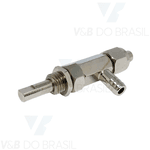 Registro Unidade Água com Porca e Knob Modelo Novo Gnatus