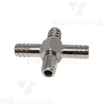Conexão Cruz (Cruzeta) sem Porcas 6mm
