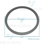 Anel Silicone Vedação Autoclave 12l Gnatus