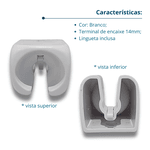 Suporte Pontas Seringa C/ Lingueta Diâm. Interno Maior Olsen