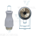Borracha Sugador C/ Acoplamento Compatível Kavo Unik Cinza