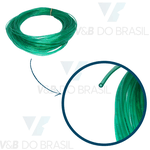 Mangueira Espaguetinho Verde 3,0 X 1,6mm (Pu)