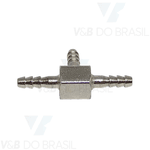 Conexão Tee (Sem Porcas) para Mangueira 1,6mm