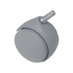 Rodízio para Raio-x 80mm sem Trava Pvc (cinza) Dabi/gnatus