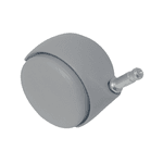Rodízio para Raio-x 80mm sem Trava Pvc (cinza) Dabi/gnatus