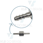 Conexão de Interligação (Metal) 1,2mm X 1,6mm