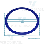 Anel Silicone Vedação para Autoclave 12/21l Alt