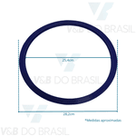 Anel Silicone Vedação Autoclave 12/21L Compatível Kavo