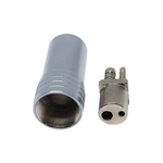 Terminal Duplo com Luva para Micro Motor (sem Torneira)