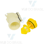 Separador de Detritos com Tampa e Peneira Venturi Dabi