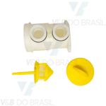 Separador de Detritos com Tampa e Peneira Venturi Dabi