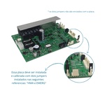 Placa Cadeira D700/t5 Croma/galla com Cabos Dabi