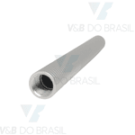 Corpo da Caneta Jato Pó Alumínio Dabi