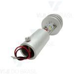 Dissipador C/ Led P/ Refletor LÂMpada 10w Cree Dabi/Gnatus