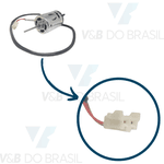 Motor da Bomba Peristáltica 12v com Chicote Gnatus