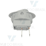 Botão Interruptor (Branco) 2 Polos Cuspideira Gnatus