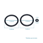 Kit Oring P/terminal Triplo Borden Compatível Dabi K3