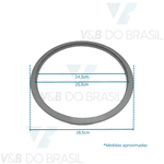 Anel Silicone Vedação Autoclave 17/21l Bioart Elite