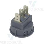 Botão Interruptor (3 Polos)pulsante Cuspideira S/ Trava Dabi