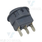 Botão Interruptor (3 Polos)pulsante Cuspideira S/ Trava Dabi