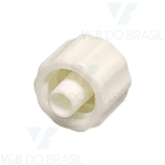 Conexão Macho com Rosca para Mangueira 1,6mm