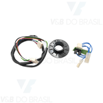 Encoder C/ Disco e Placa Sensor Hall Óptico P/ Cadeira Dabi