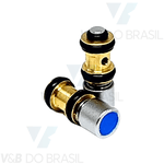 Botão Seringa Tríplice Azul e Verde Mod Novo Dabi (Kit 2)