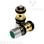 Botão Seringa Tríplice Azul e Verde Mod Novo Dabi (Kit 2)