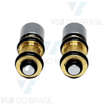 Botão Seringa Tríplice Azul e Verde Mod Novo Dabi (Kit 2)