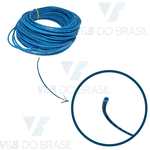 Mangueira Ligação/ar Azul 4x2,5mm (pu)