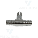 Conexão Tee (Sem Porcas) para Mangueira 6mm
