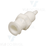 Conexão Fêmea com Rosca para Mangueira 1,6mm