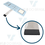 Teclado Membrana Equipo Hastflex El 200 Dabi