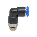 Conexão Pneumática do Engate Rápido Cotovelo 6mm X 1/8''