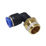 Conexão Pneumática do Engate Rápido Cotovelo 6mm X 1/4''