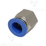 Conexão Engate Rápido Macho (Metal) 12mm X 1/8'' Npt