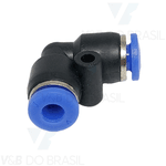 Conexão Engate Rápido Cotovelo União Instantâneo 04mm