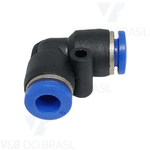 Conexão Engate Rápido Cotovelo União Instantâneo 06mm