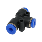 Conexão Engate Rápido Tee União Instantâneo 04mm