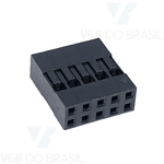 Conector Mini Latch 2x5 Vias