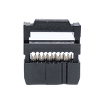Conector Fêmea para Cabo Flat 10 Vias