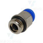 Conexão Engate Rápido Macho (Metal) 08mm X 1/4