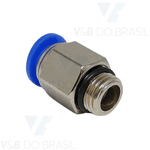 Conexão Engate Rápido Macho (Metal) 10mm X 1/4'' Npt