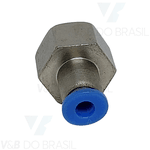 Conexão Engate Rápido Fêmea (Metal) 04mm X 1/4
