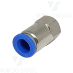 Conexão Engate Rápido Fêmea (Metal) 10mm X 1/4