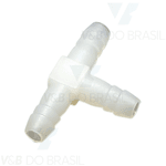 Tee de Plastico 3,3mm X 3,3mm X 3,3mm
