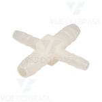 Cruz de Plastico 1,6mm X 3,3mm X 1,6mm X 3,3mm