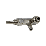 Registro de Água para Cuspideira 1 Mangueira sem Porca e 1 com Porca 3/16 (Sem Knob) - Modelo Gnatus