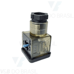 Conector Elétrico P/ Válvula 43650a S/ Retif Thermoval 15260